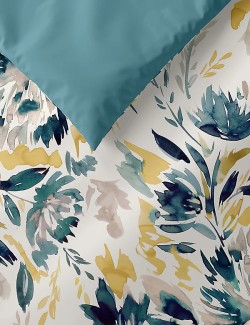 Cotton Rich Narrow Striped Bedding Set